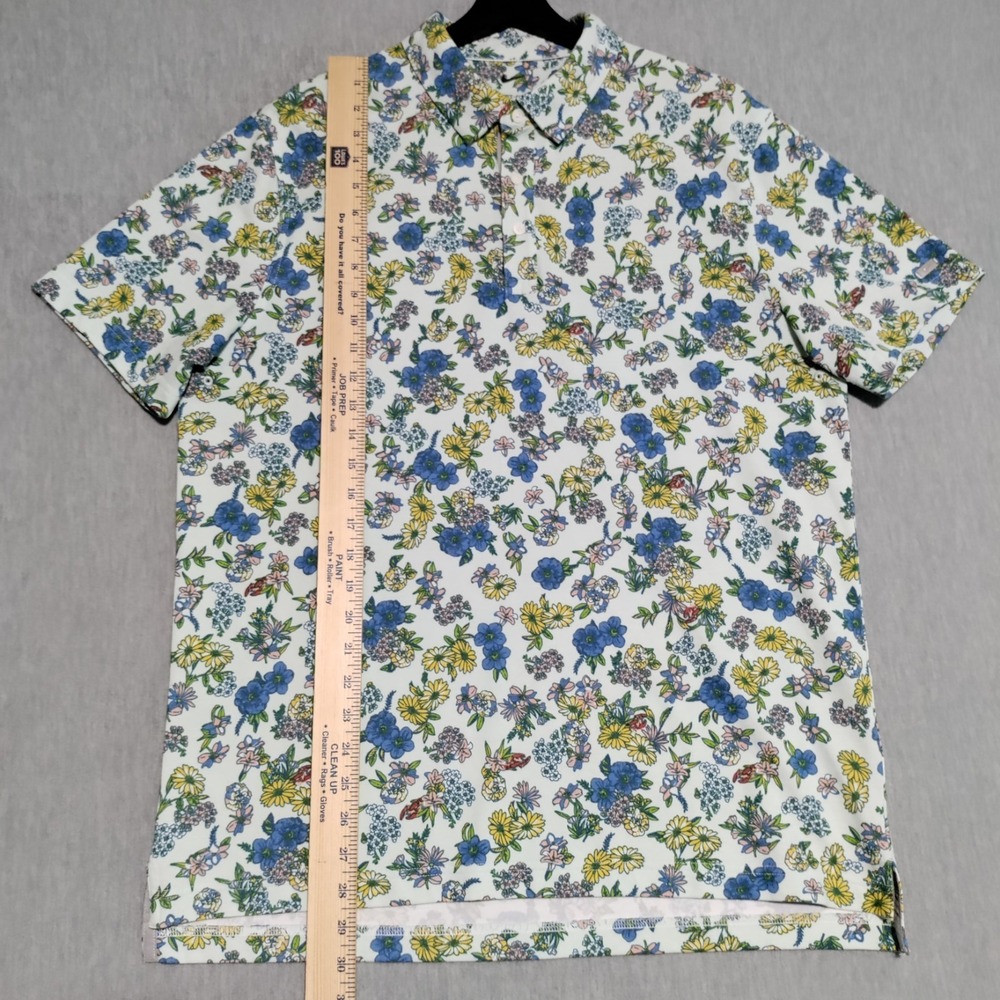 Nike Tour Dri-FIT Player Floral Golf Polo Shirt Mens LARGE Colorful DH0940‎ 394 - Picture 11 of 15